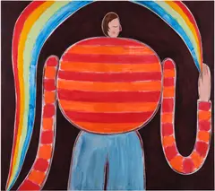 Felix Treadwell, Bringer of Hope, 2023, acrylic on canvas