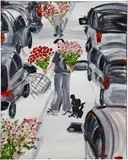 Oh de Laval, No one see what you see even if they see it too, 2019, acrylic on canvas