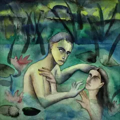 Anju Dodiya, Untitled, 1993, watercolour on paper
