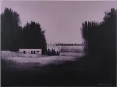 Andy Dewantoro, Forest Unknown #3, 2010, acrylic on canvas