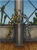 Alejandro Cardenas, The Return, 2020, acrylic on canvas, in artist's frame