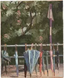 Chow Chun Fai, The Chinese University of Hong Kong IV, 2019, oil on canvas