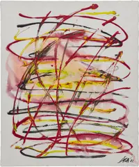 Toshimitsu Imai, Trio Colours, 1981, oil on canvas