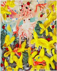 Yirui Jia, The Alchemist, 2022, acrylic on canvas