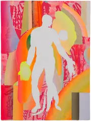 Ye Linghan, Lucy-D-012, 2017-2018, acrylic on canvas