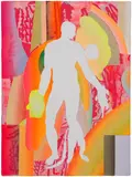 Ye Linghan, Lucy-D-012, 2017-2018, acrylic on canvas