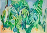 Hua Xiyu, Rainforest No. 2, 2017, oil on canvas