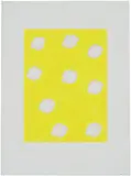 Xiangyu He, 9 Lemons, 2021, acrylic and pencil on paper