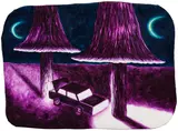 Eliot Greenwald, Night Car (Horizon), 2020, oil stick and acrylic on canvas