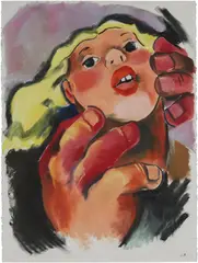 Lara by Cristina BanBan, 2019, pastel on paper, sold May 2026