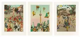 R.A. Sir Peter Blake, Far East Suite, 2013, The complete set of three screenprints in colours, on Somerset paper, with full margins