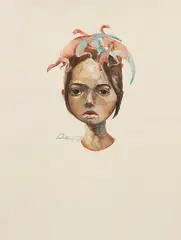 Roby Dwi Antono, Untitled, 2014, watercolour on paper