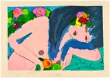 Walasse Ting, Untitled, 1988, lithograph