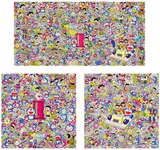Takashi Murakami, Three works: (i) Many Things Await Beyond Anywhere Door - Dokodemo Door; (ii) On an Endless Journey on a Time Machine with the Author Fujiko F. Fujio!; (i) Wouldn't It Be Nice If We Could Do Such a Thing, screenprint on wove paper