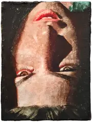 Joseph Yaeger, Interlocutor, 2023, watercolour on gessoed linen
