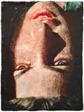 Joseph Yaeger, Interlocutor, 2023, watercolour on gessoed linen