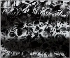 Adam Pendleton, Untitled (Days), 2023, silkscreen ink on canvas