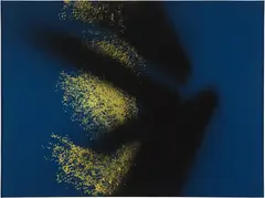 Hans Hartung, T1974-E45, 1974, acrylic on canvas