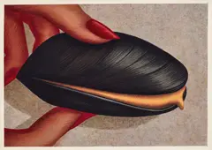 Julie Curtiss, Rude Clam, 2022, gouache on paper