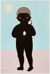 tamago!! by Asuka Anastacia Ogawa, 2022, acrylic on canvas, sold Mar 2026