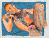 Louis Fratino, Double sided work: (i) After Ivan Prescott; (ii) Man in the weeds (After Ivan Prescott)