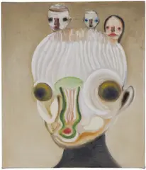 Untitled by Izumi Katō, 2013, oil on canvas, sold Mar 2026