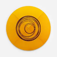 Ólafur Elíasson, Your orbit stabiliser, 2015, stainless steel, colour-effect filter glass, aluminium and paint