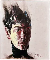 Zeng Fanzhi, Portrait 08-12-4, 2008, oil on canvas