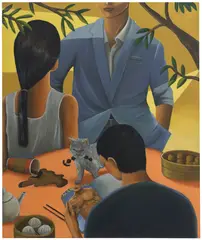 Skyler Chen, If We're Being Honest, 2023, oil on linen