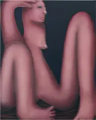 George Rouy, A Dream, 2019, acrylic and oil on canvas