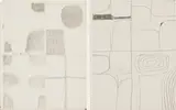 Kim Whan-Ki, 2 works: (i-ii) Untitled, pencil on paper