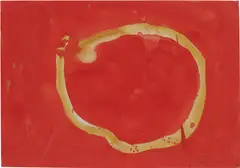 Jiro Yoshihara, Untitled, 1965, gouache on paper