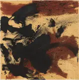 Walasse Ting, Old Soldier Comeback, 1960, oil on canvas