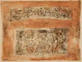 Zao Wou-ki, Entre deux villes, 1955, lithograph on on Japon nacré paper
