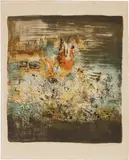Zao Wou-ki, Sans titre, 1959, lithograph on paper