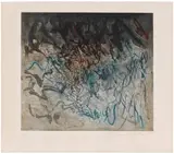 Zao Wou-ki, Sans titre, 1959, etching on paper
