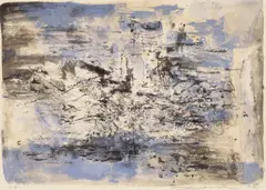 Sans titre by Zao Wou-ki, 1961, lithograph on paper, sold May 2026