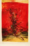 Zao Wou-ki, Sans titre, 1965, lithograph on paper