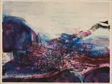 Zao Wou-ki, Sans titre, 1978, lithograph on paper