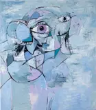 George Condo, Blues In F