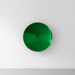 Untitled (Organic Green / Apple Red) by Anish Kapoor, 2015, stainless steel and lacquer, offered May 2025