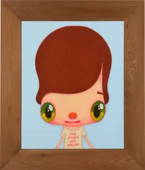 The Dream You Dream by Javier Calleja, 2022, acrylic on canvas, in artist's frame, sold May 2025