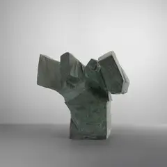 Taichi Series - Below Elbow Watch First Lean by Ju Ming, 1995, bronze, sold May 2025