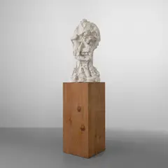 Mountain I (Somatic) by Thomas Houseago, 2019, ashstone, sold May 2025