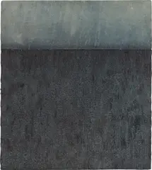 Lee Jin Woo, Untitled, 2013, mineral pigment, charcoal, Korean paper