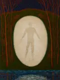 Scott Kahn, Reflecting in the Wilderness, 2005, oil on linen