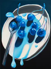 Amanda Wall, Slippy, 2021, oil on linen