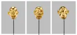 Fang Lijun, Three works: (i) Goldhead No. 13; (ii) Goldhead No. 14; (iii) Goldhead No. 15