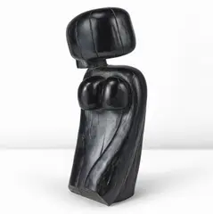 Wang Keping, Petite fille, 2014, bronze