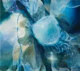Li Hei Di, Concubine Fell In Deep Sea, 2021, oil on canvas